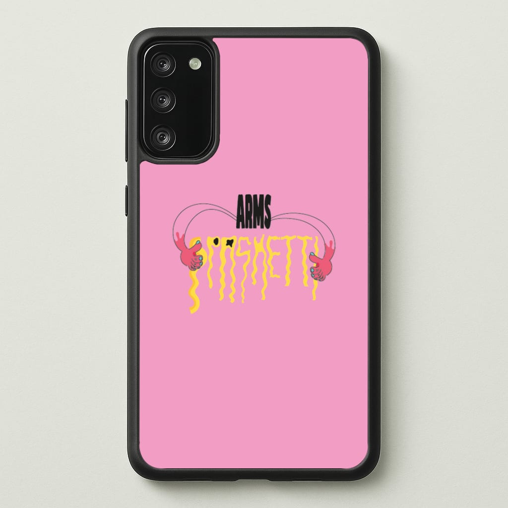 Arms Spaghetti - Pink - Eminem Phone Case for Galaxy S20