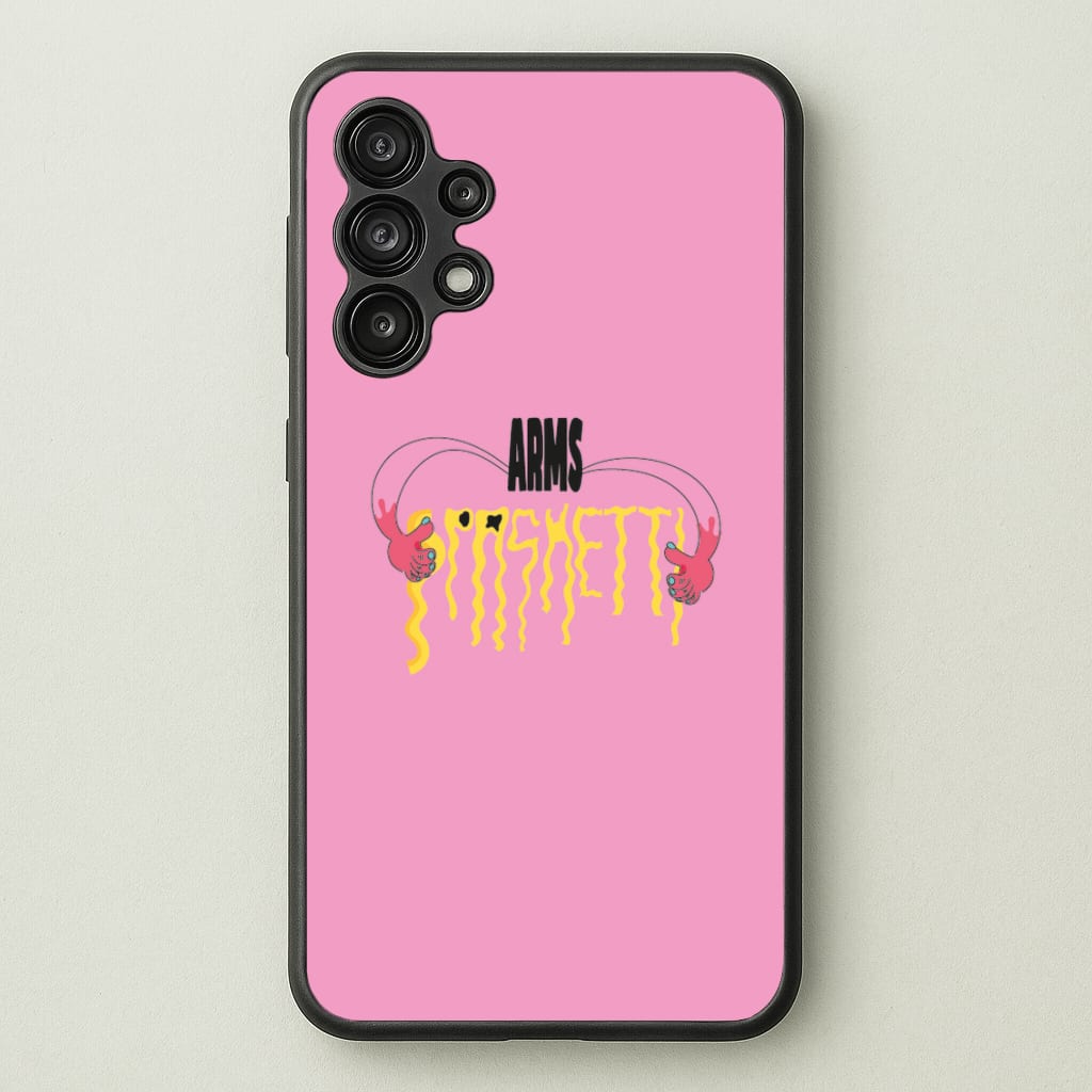 Arms Spaghetti - Pink - Eminem Phone Case for Galaxy A13
