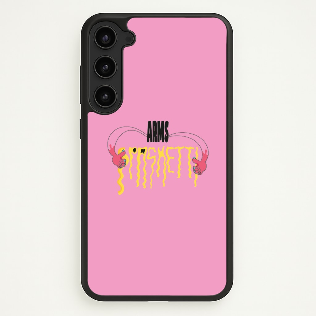 Arms Spaghetti - Pink - Eminem Phone Case for Galaxy S23 Plus