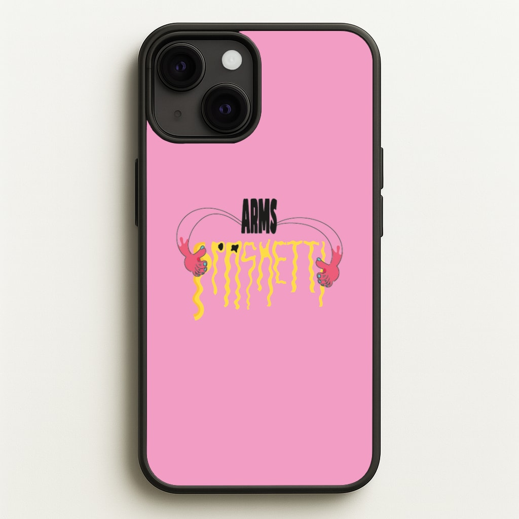 Arms Spaghetti - Pink - Eminem Phone Case for iPhone 13 Mini