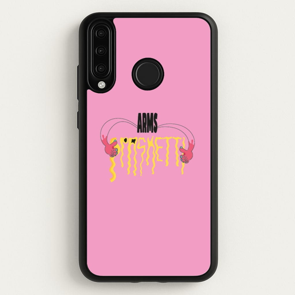 Arms Spaghetti - Pink - Eminem Phone Case for Huawei P30 Lite