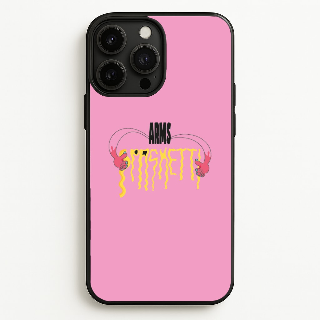 Arms Spaghetti - Pink - Eminem Phone Case for iPhone 13 Pro Max