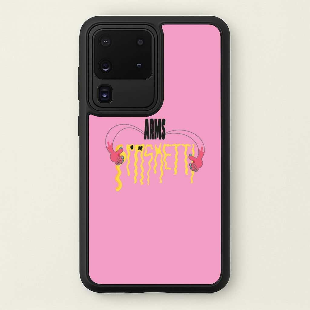 Arms Spaghetti - Pink - Eminem Phone Case for Galaxy S20 Ultra