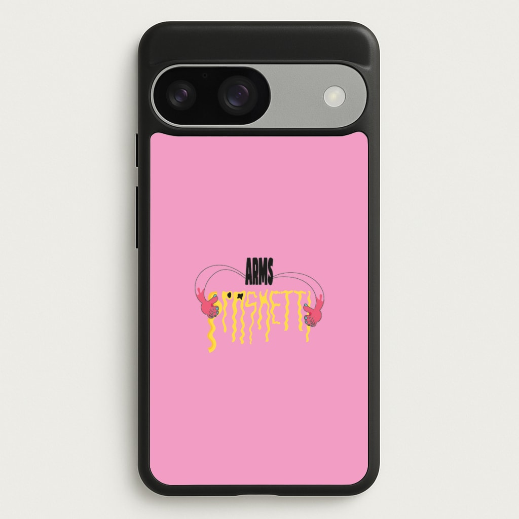 Arms Spaghetti - Pink - Eminem Phone Case for Google Pixel 9 / 9 Pro