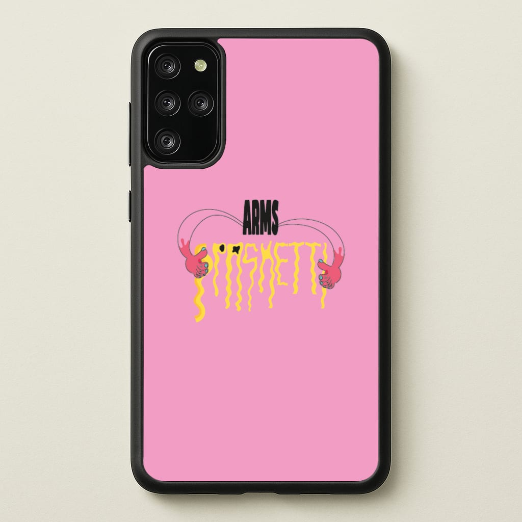 Arms Spaghetti - Pink - Eminem Phone Case for Galaxy S20 Plus