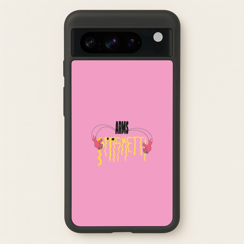Arms Spaghetti - Pink - Eminem Phone Case for Google Pixel 8 Pro