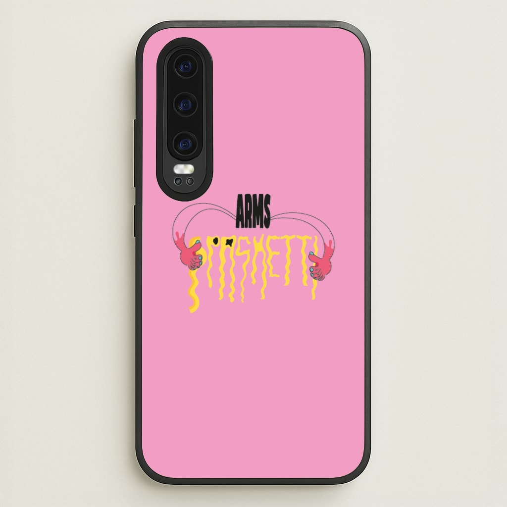 Arms Spaghetti - Pink - Eminem Phone Case for Huawei P30