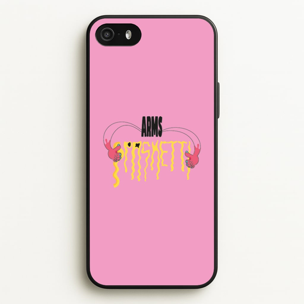 Arms Spaghetti - Pink - Eminem Phone Case for iPhone 5 / 5s / SE 2016