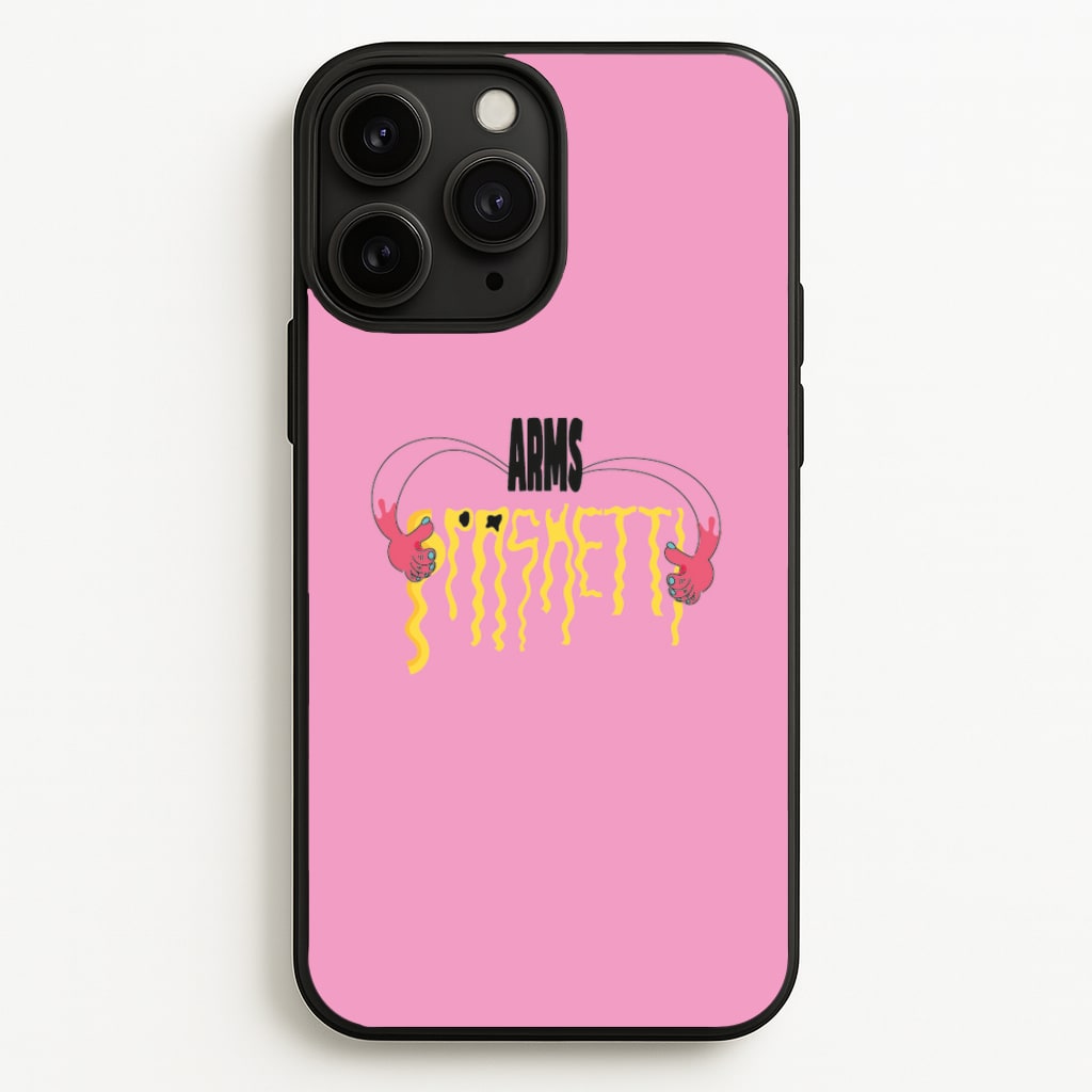 Arms Spaghetti - Pink - Eminem Phone Case for iPhone 11 Pro Max