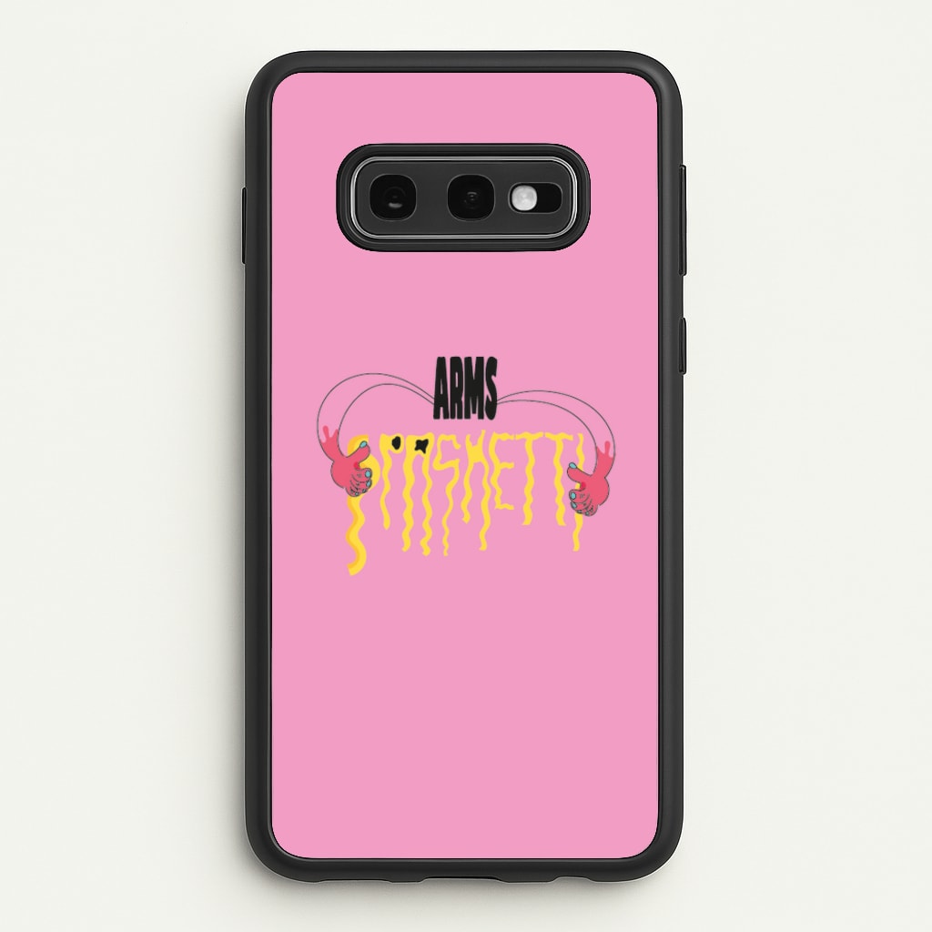 Arms Spaghetti - Pink - Eminem Phone Case for Galaxy S10e
