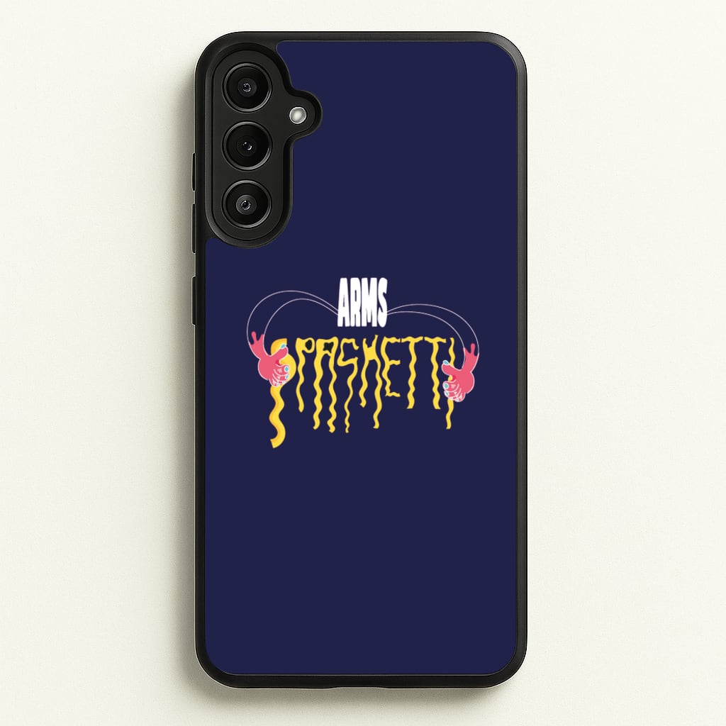Arms Spaghetti - Dark Blue - Eminem Phone Case for Galaxy A34