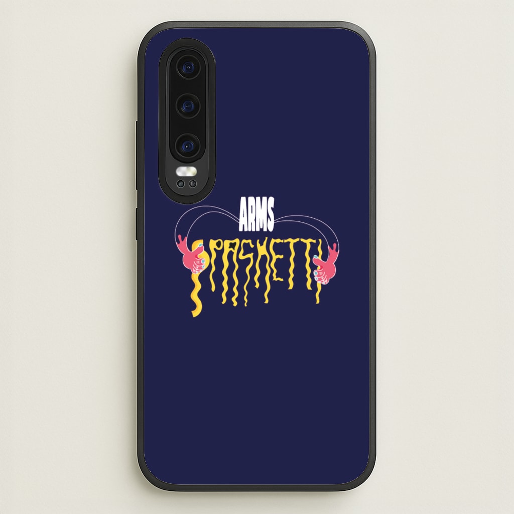 Arms Spaghetti - Dark Blue - Eminem Phone Case for Huawei P30