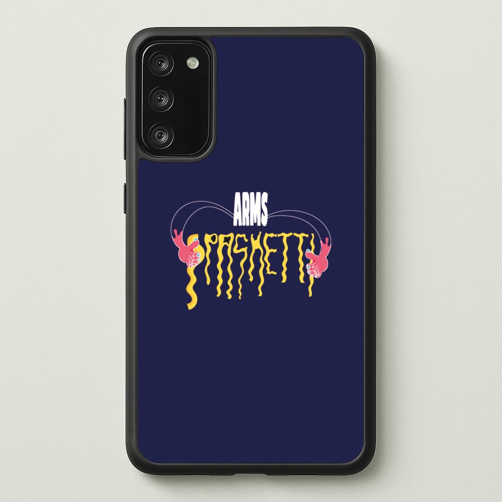 Arms Spaghetti - Dark Blue - Eminem Phone Case for Galaxy A41