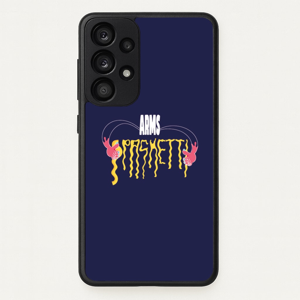 Arms Spaghetti - Dark Blue - Eminem Phone Case for Galaxy A33