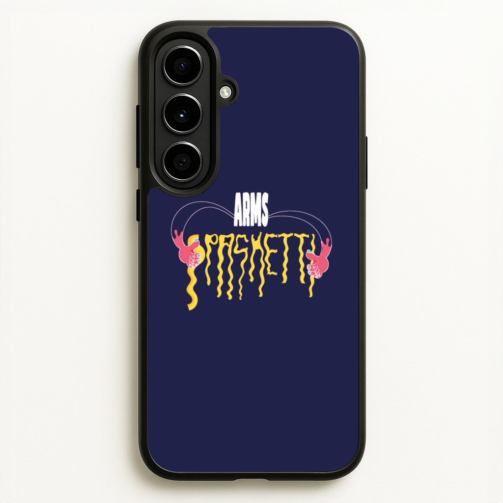 Arms Spaghetti - Dark Blue  - Eminem Phone Case for Galaxy A56