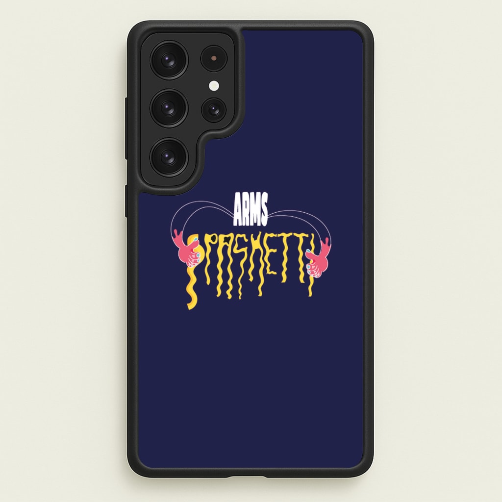 Arms Spaghetti - Dark Blue - Eminem Phone Case for Galaxy S22 Ultra