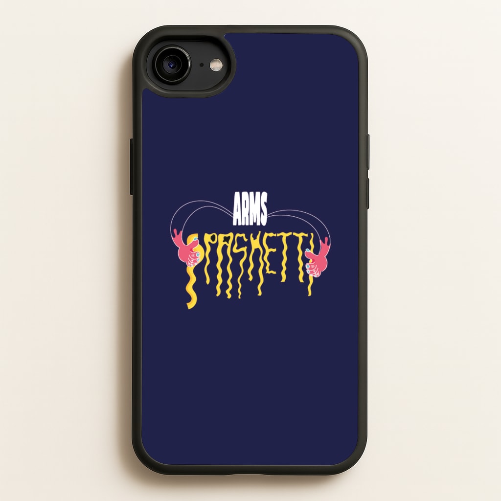 Arms Spaghetti - Dark Blue - Eminem Phone Case for iPhone 6 / 7 / 8 / SE