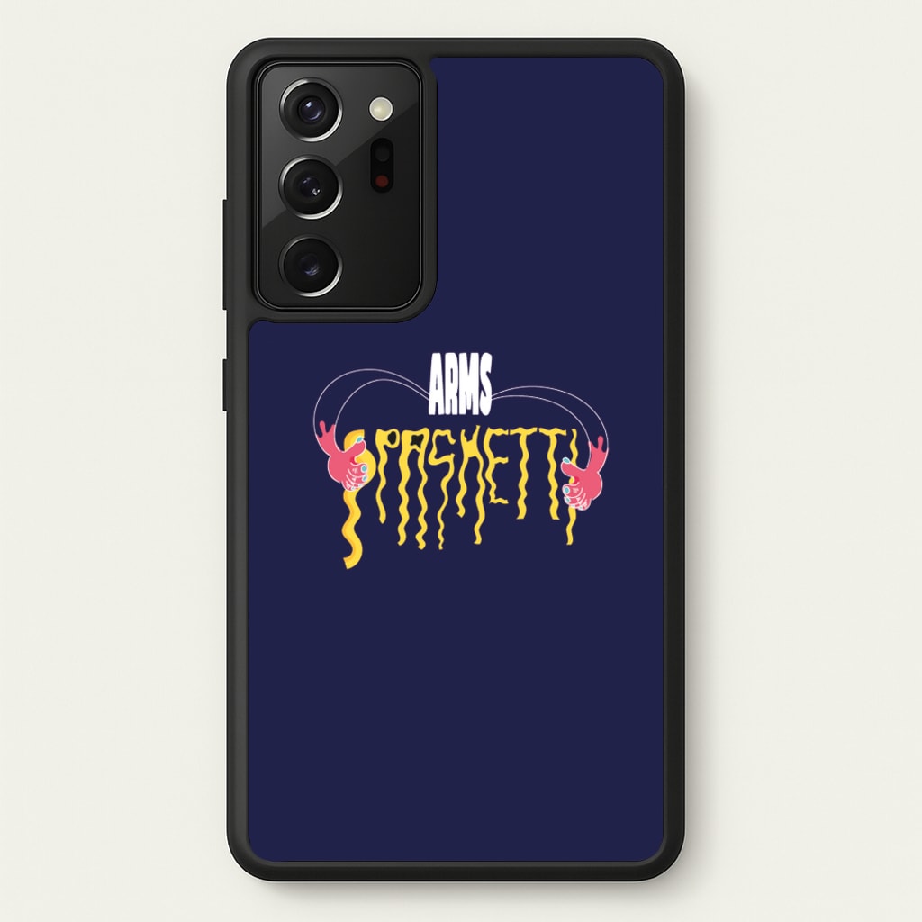 Arms Spaghetti - Dark Blue - Eminem Phone Case for Galaxy Note 20 Ultra
