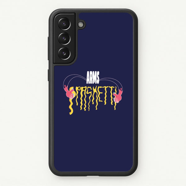 Arms Spaghetti - Dark Blue - Eminem Phone Case for Galaxy S21 Plus