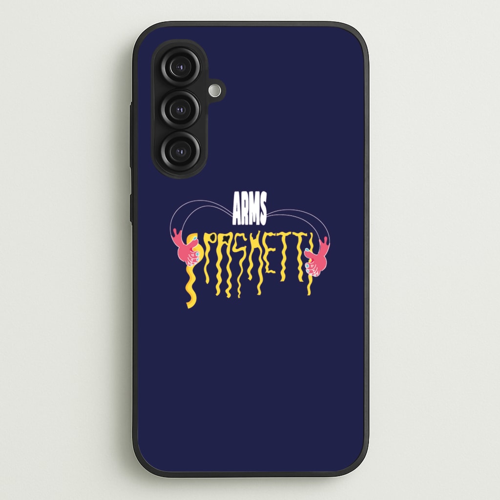 Arms Spaghetti - Dark Blue - Eminem Phone Case for Galaxy S23FE