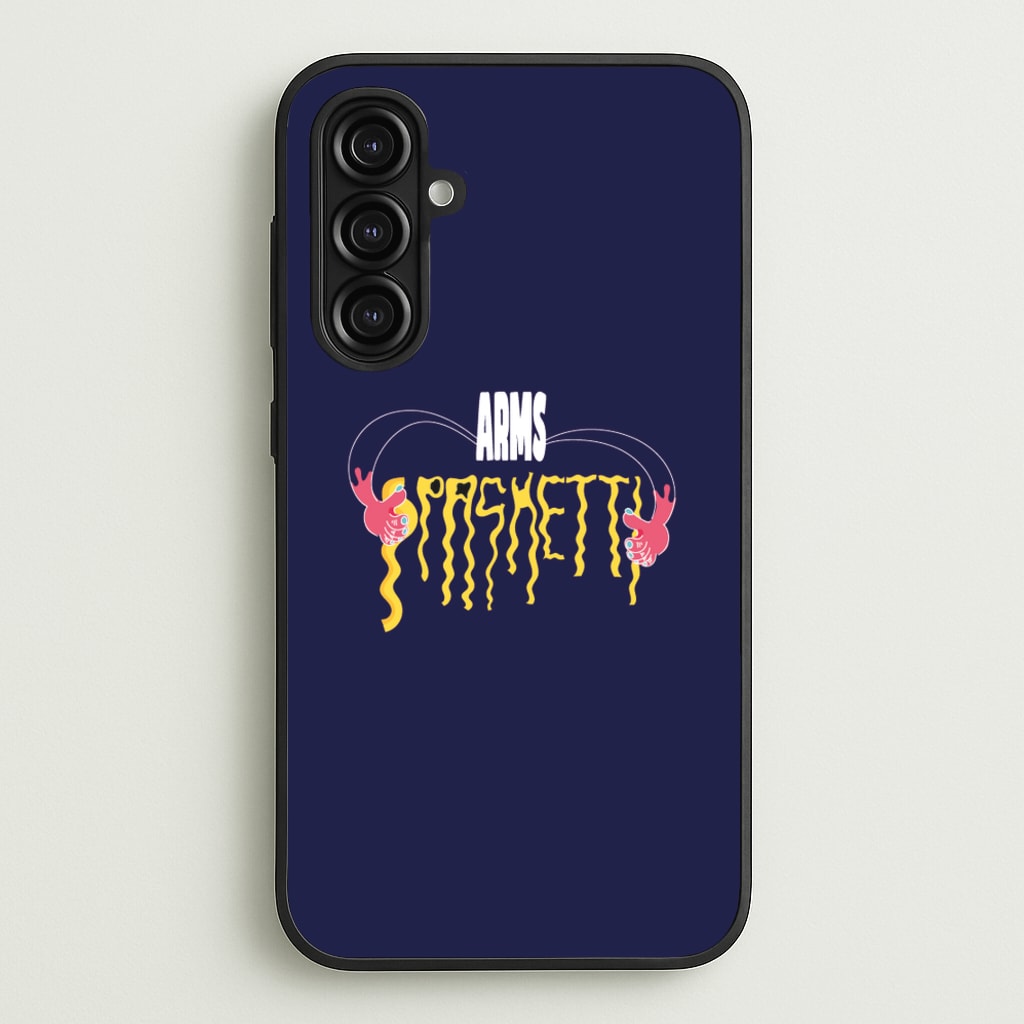 Arms Spaghetti - Dark Blue - Eminem Phone Case for Galaxy A16