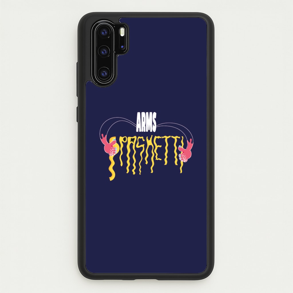 Arms Spaghetti - Dark Blue - Eminem Phone Case for Huawei P30 Pro