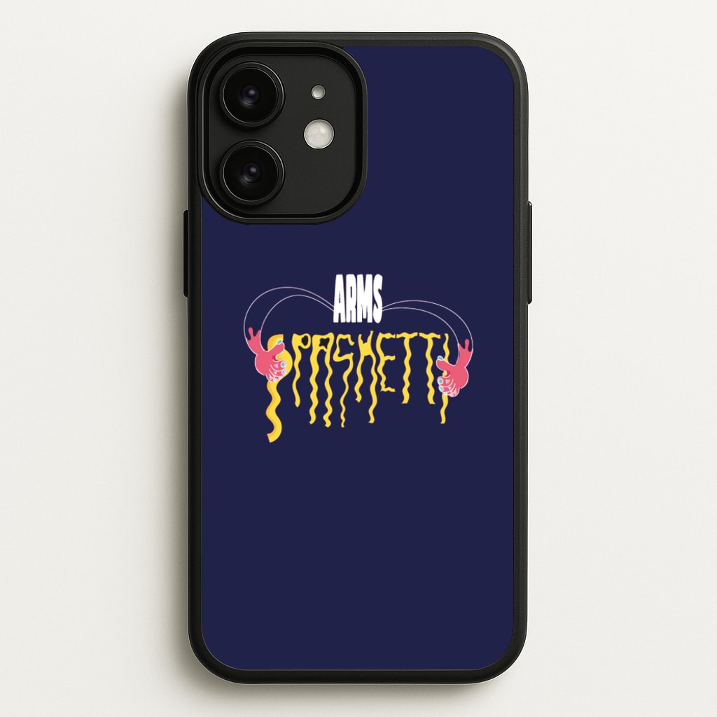 Arms Spaghetti - Dark Blue - Eminem Phone Case for iPhone 11