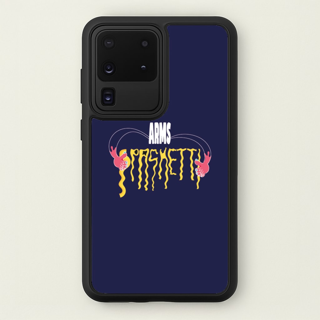 Arms Spaghetti - Dark Blue - Eminem Phone Case for Galaxy S20 Ultra