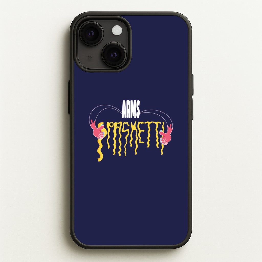 Arms Spaghetti - Dark Blue - Eminem Phone Case for iPhone 13