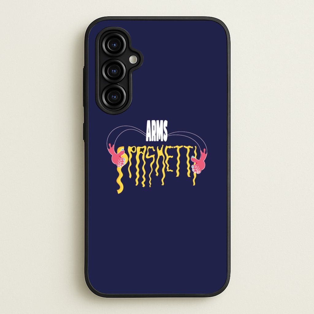 Arms Spaghetti - Dark Blue - Eminem Phone Case for Galaxy A54