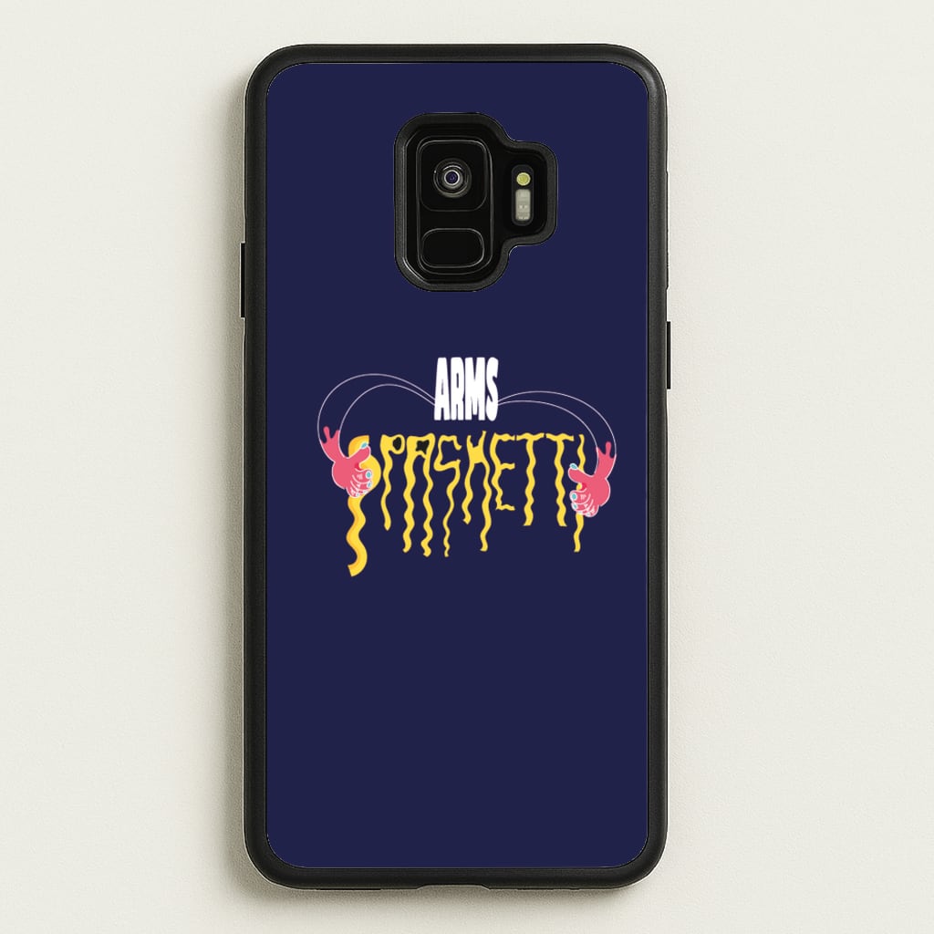 Arms Spaghetti - Dark Blue - Eminem Phone Case for Galaxy S9