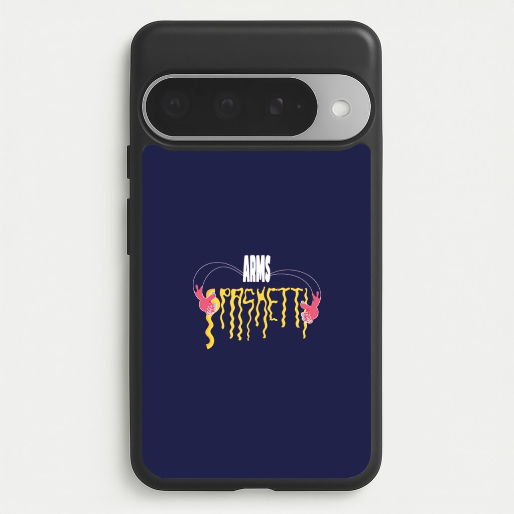 Arms Spaghetti - Dark Blue Phone Case for Google Pixel 10 Pro XL