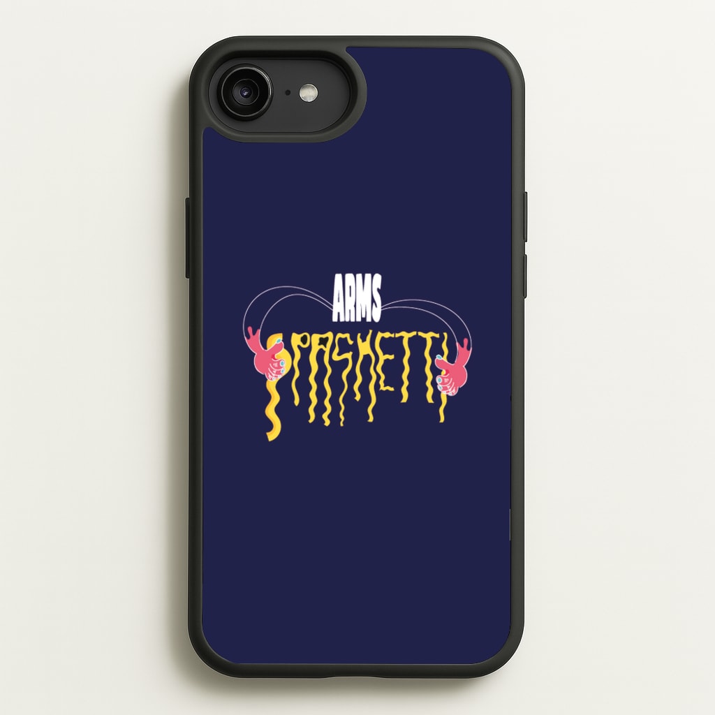 Arms Spaghetti - Dark Blue - Eminem Phone Case for iPhone 6 Plus / 7 Plus / 8 Plus