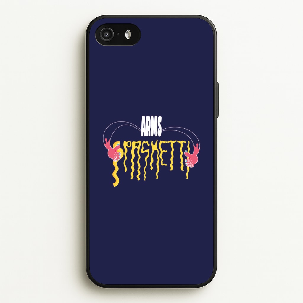 Arms Spaghetti - Dark Blue - Eminem Phone Case for iPhone 5 / 5s / SE 2016