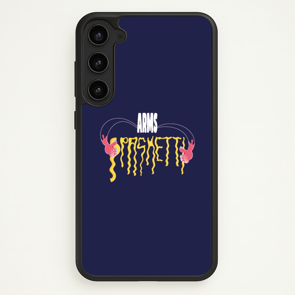 Arms Spaghetti - Dark Blue - Eminem Phone Case for Galaxy S23