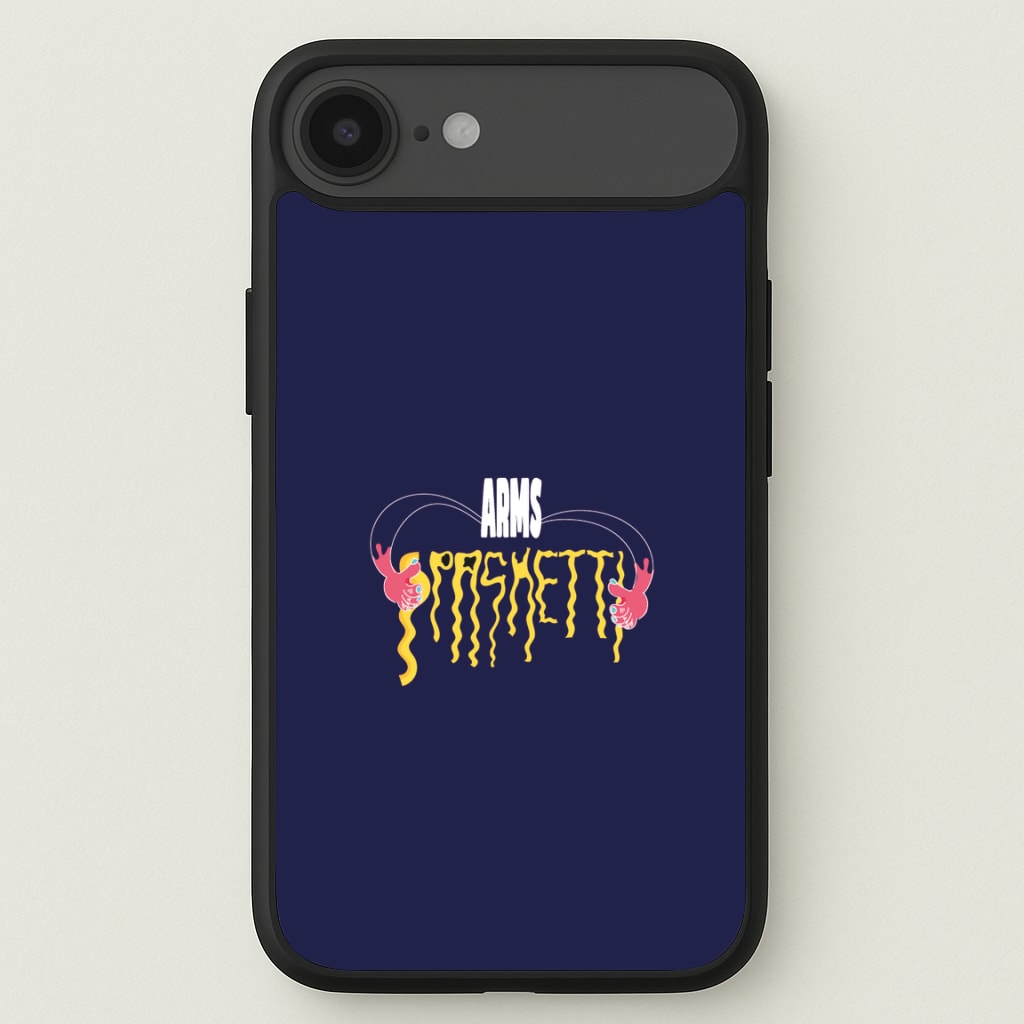 Arms Spaghetti - Dark Blue Phone Case for iPhone 17 Air
