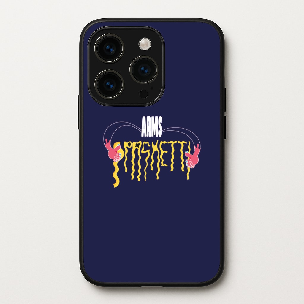 Arms Spaghetti - Dark Blue - Eminem Phone Case for iPhone 14 Pro Max