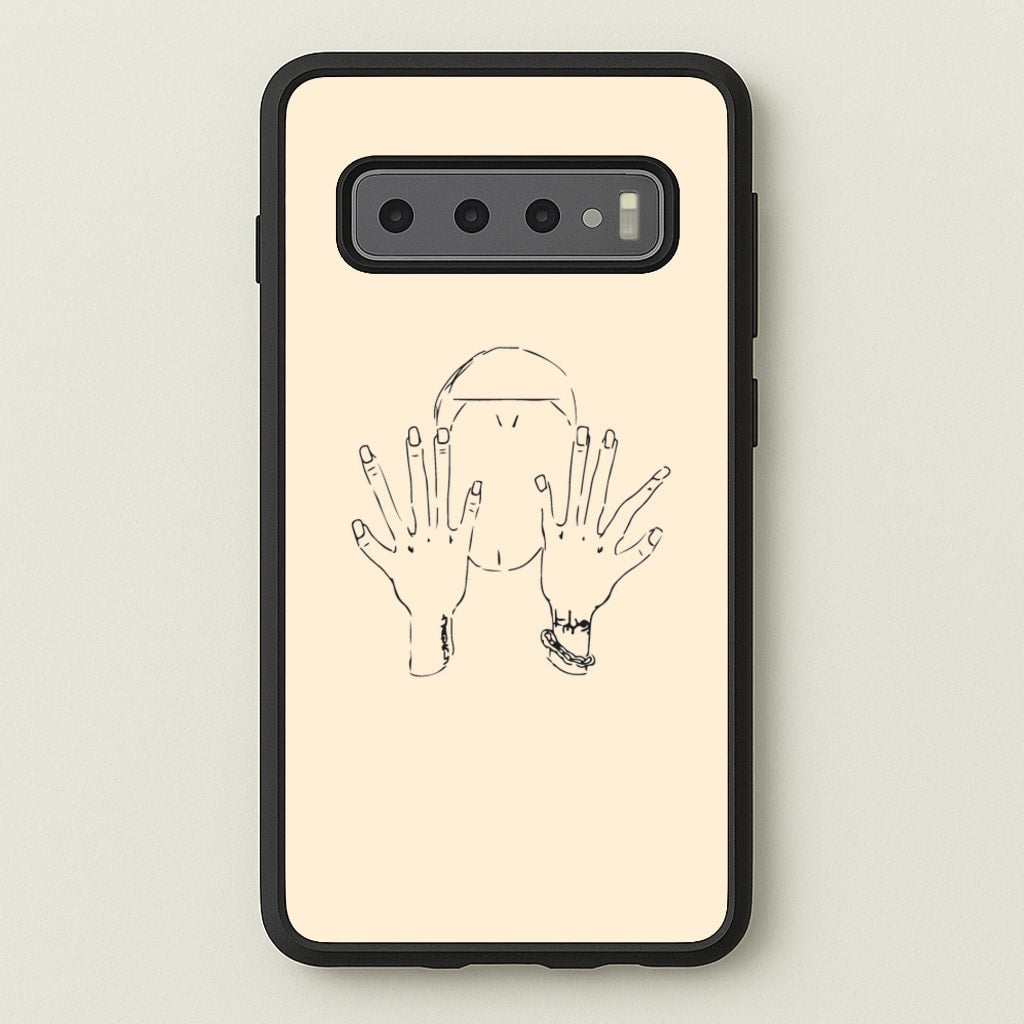 Versan Face - Eminem Phone Case for Galaxy S10 Plus