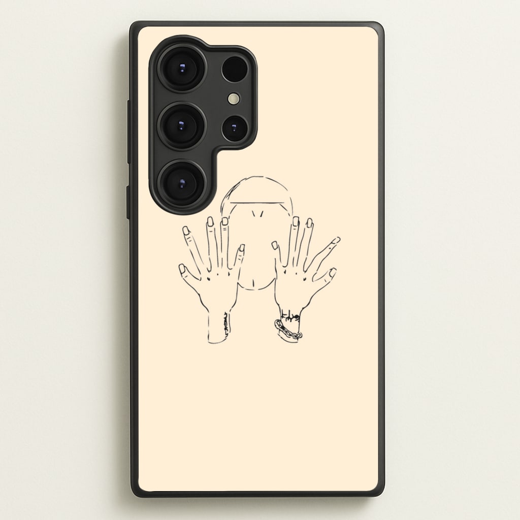 Versan Face - Eminem Phone Case for Galaxy S25 Ultra