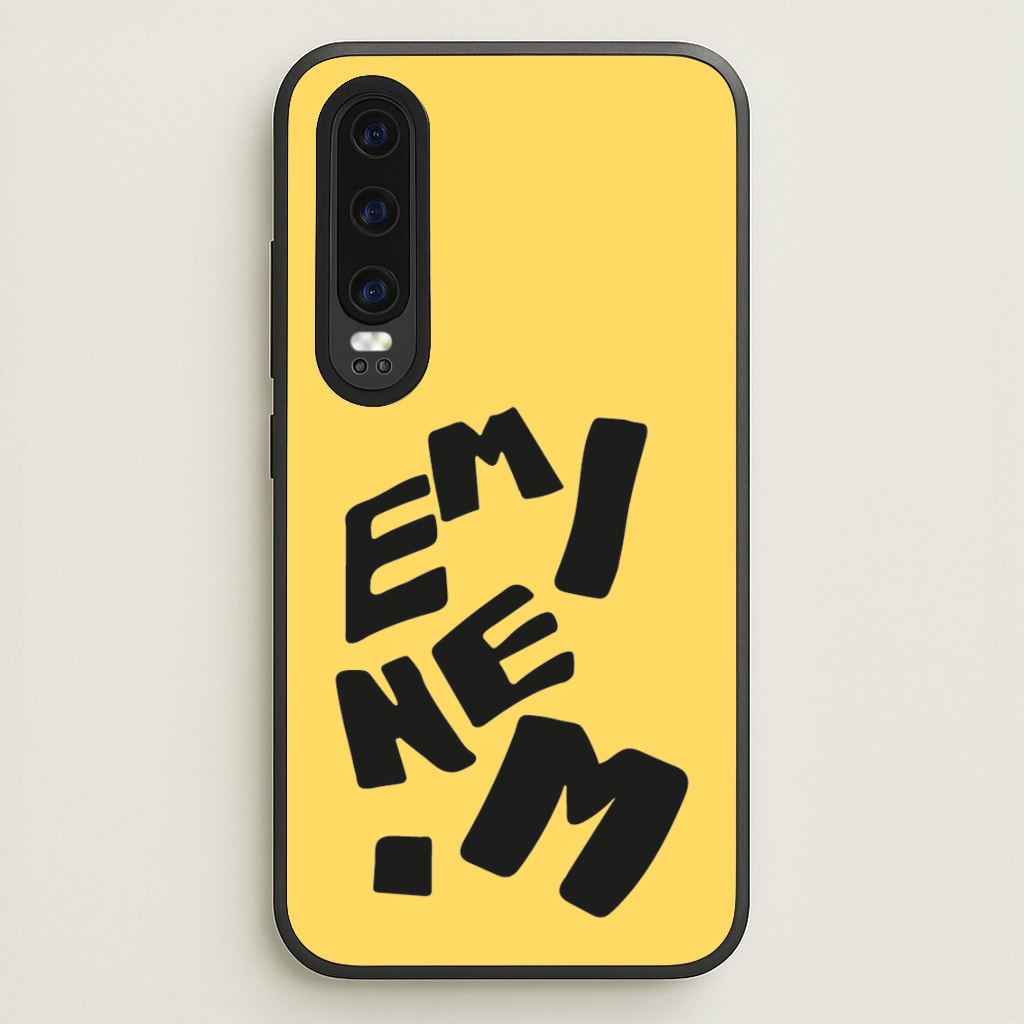 Text - Eminem Phone Case for Huawei P30