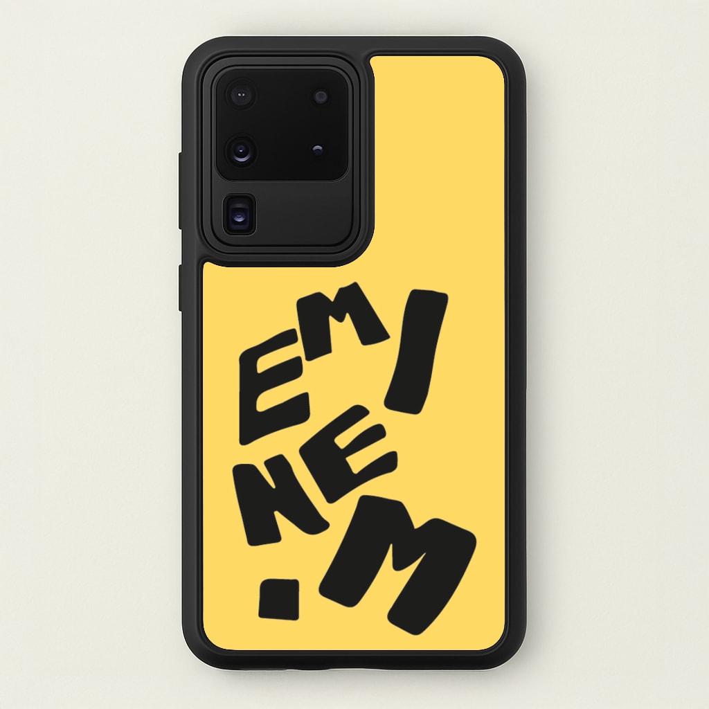 Text - Eminem Phone Case for Galaxy S20 Ultra