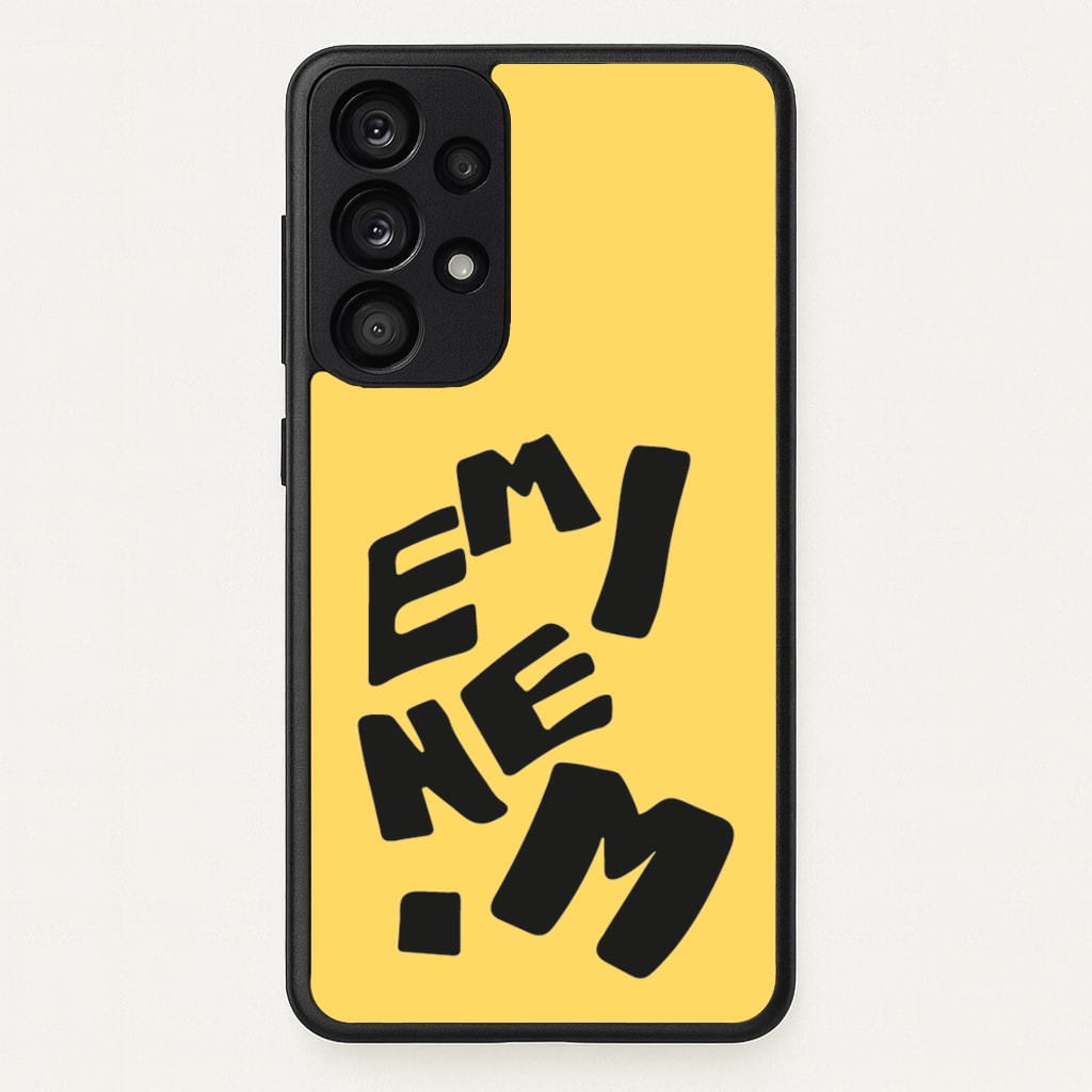 Text - Eminem Phone Case for Galaxy A53
