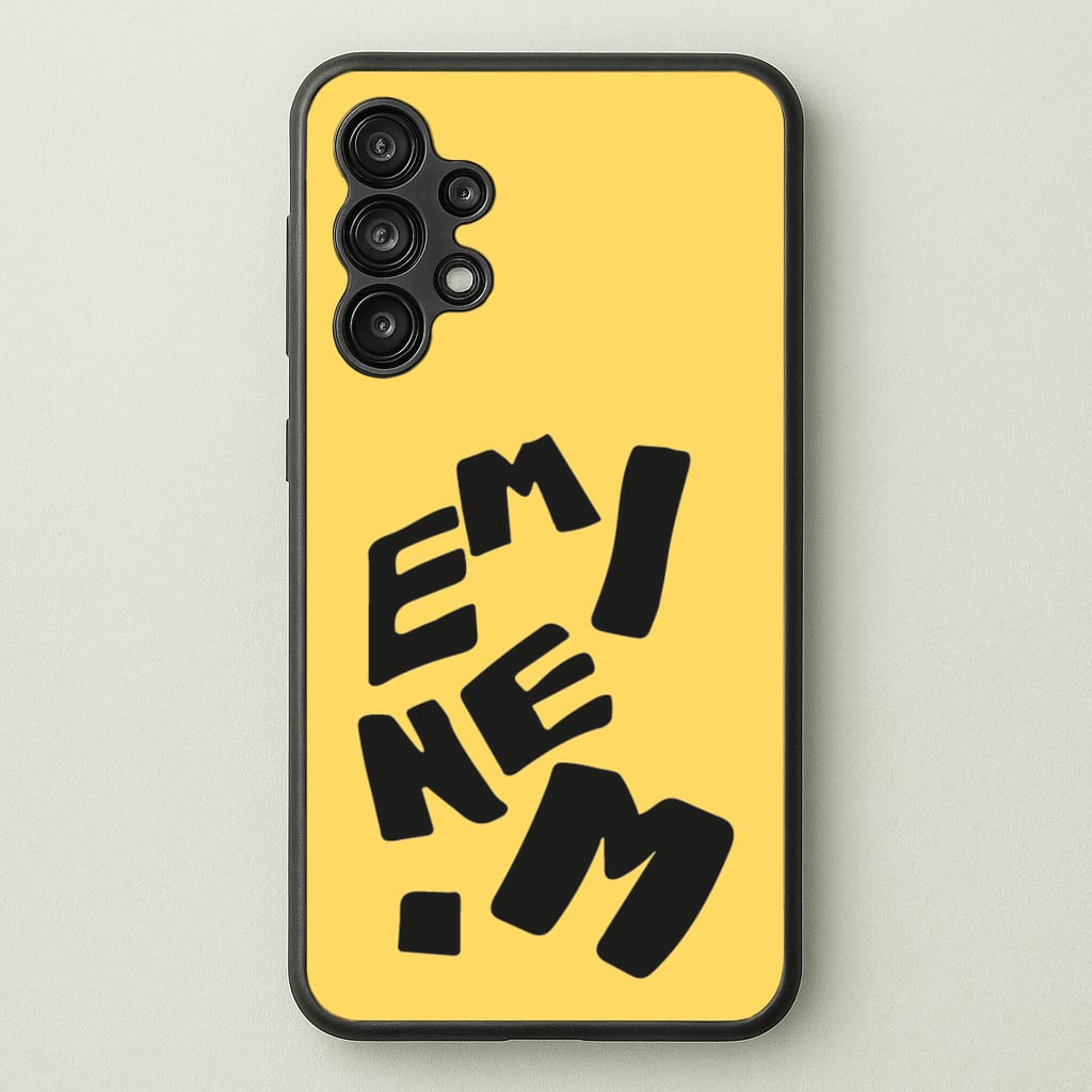 Text - Eminem Phone Case for Galaxy A13