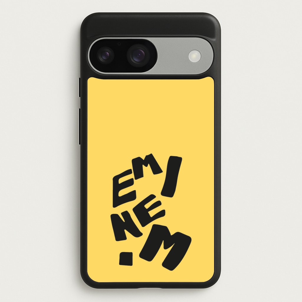 Text - Eminem Phone Case for Google Pixel 9 / 9 Pro
