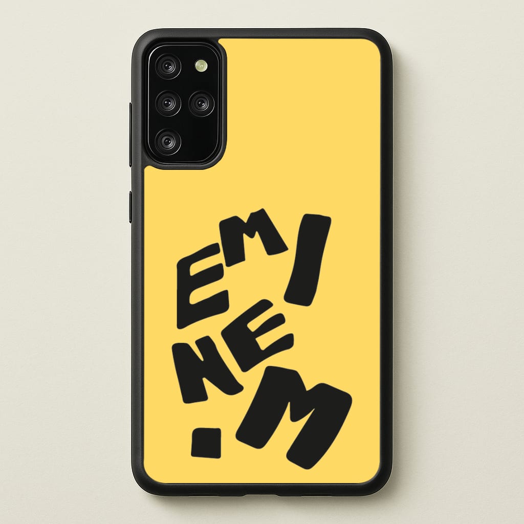Text - Eminem Phone Case for Galaxy S20 Plus