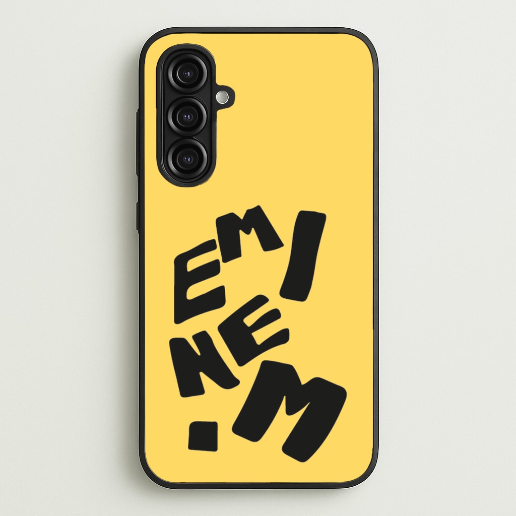 Text - Eminem Phone Case for Galaxy A16