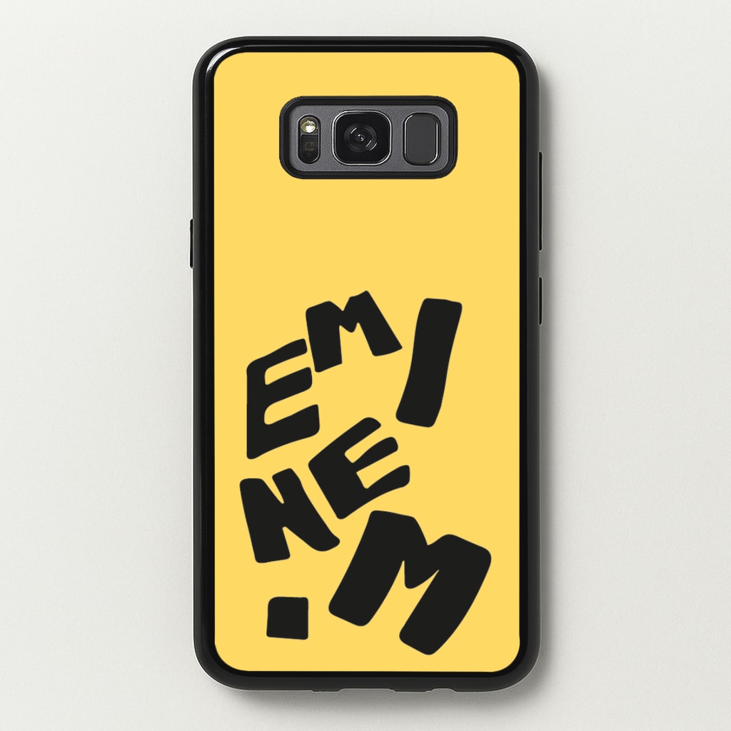 Text - Eminem Phone Case for Galaxy S8