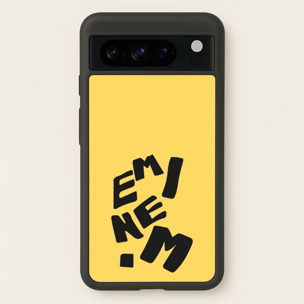 Text - Eminem Phone Case for Google Pixel 8 Pro