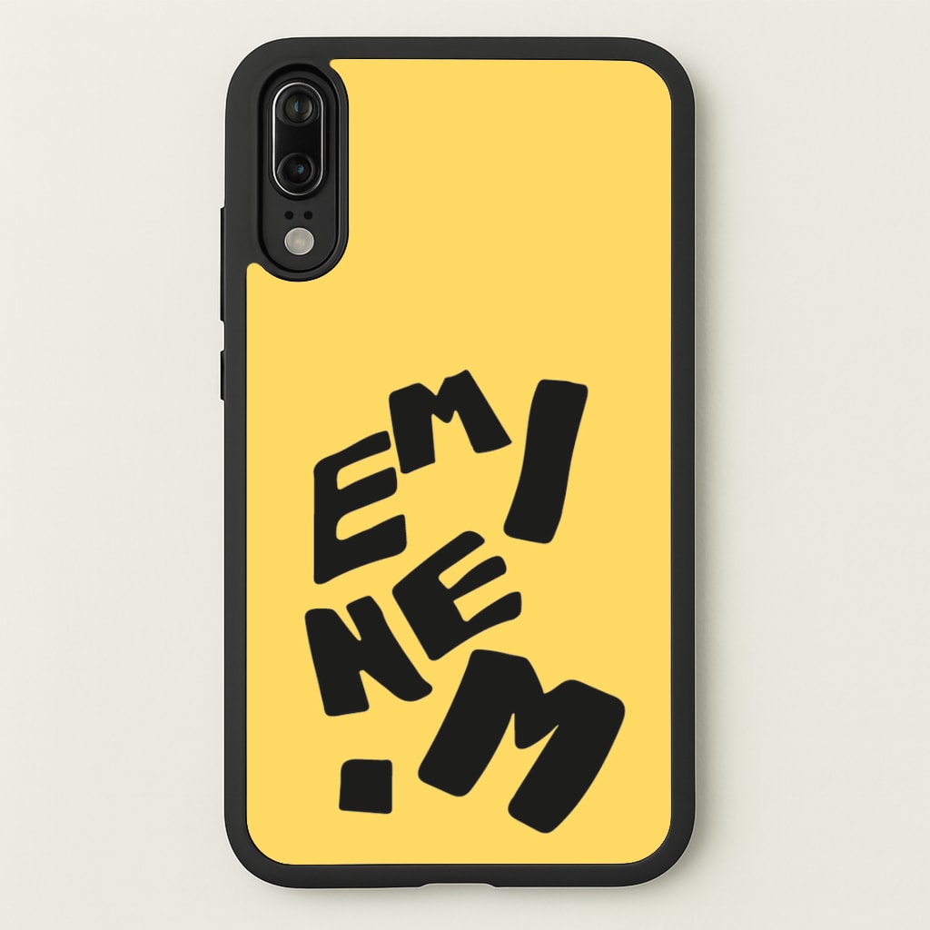 Text - Eminem Phone Case for Huawei P20