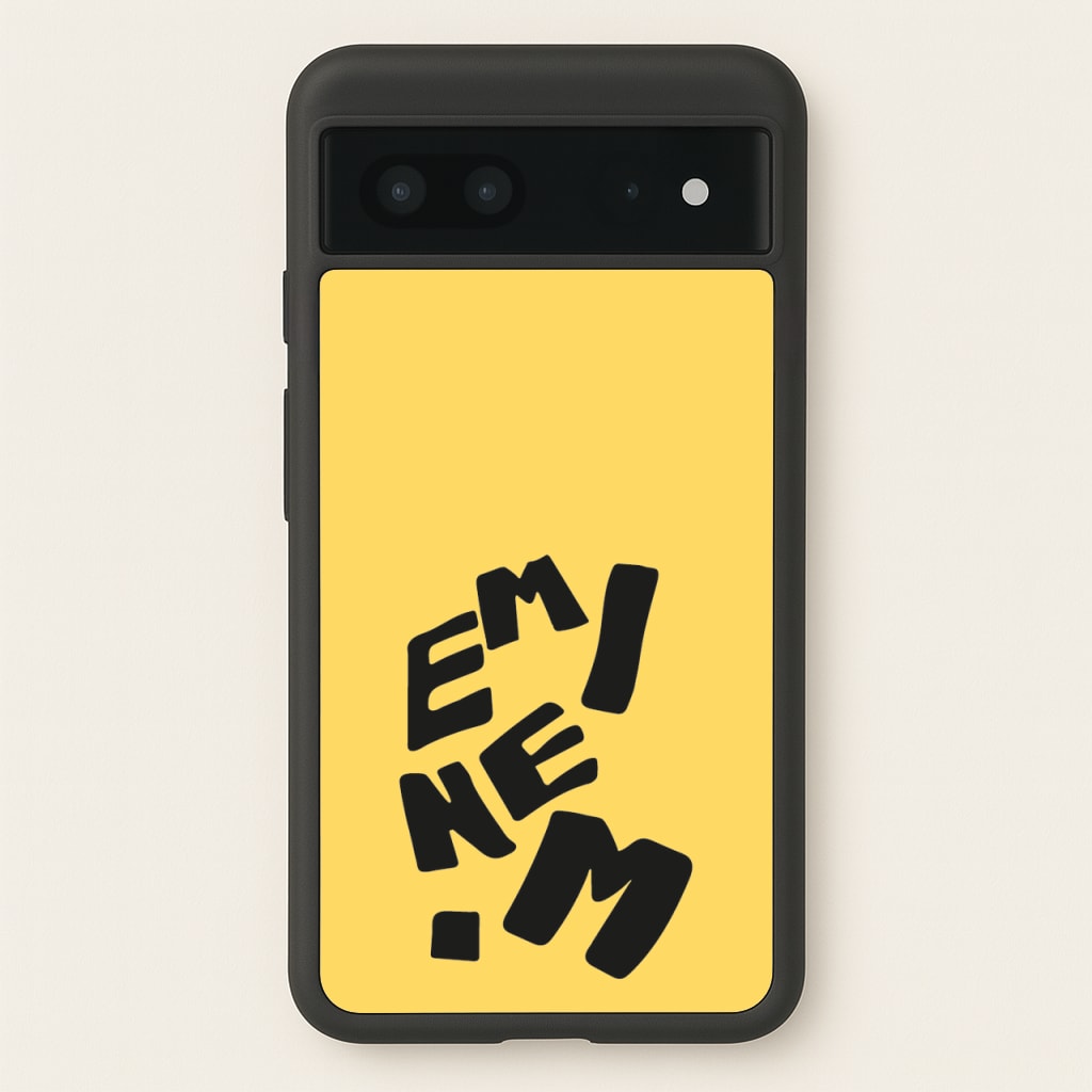 Text - Eminem Phone Case for Google Pixel 7